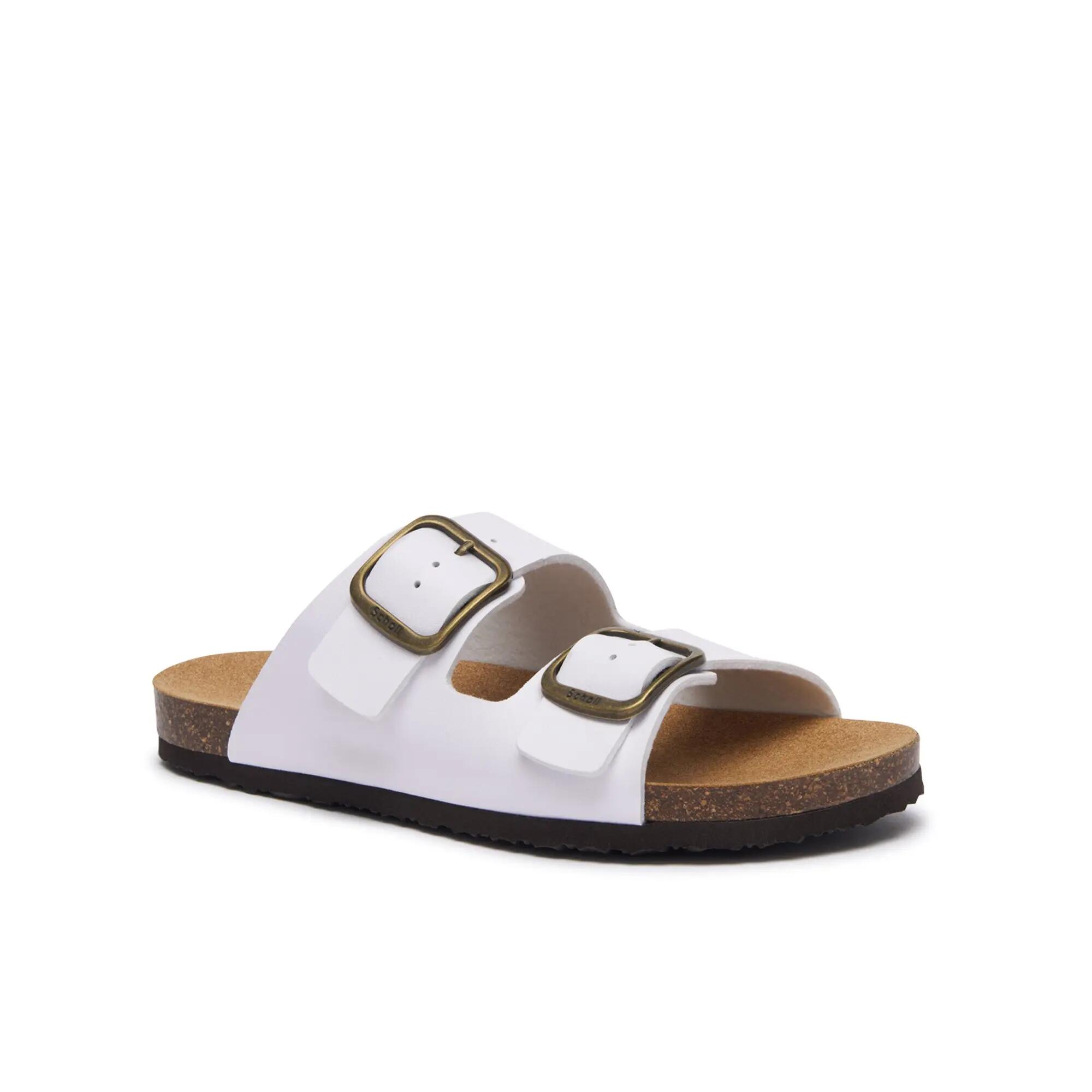 Sandálias mulher Jackie 2 Straps Branco 2/4