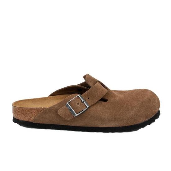 Zuecos Hombre Birkenstock Boston Marrón