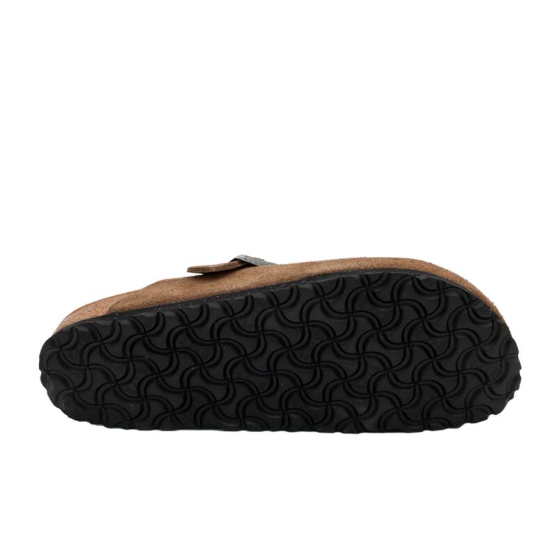 Zuecos Hombre Birkenstock Boston Marrón 4/5
