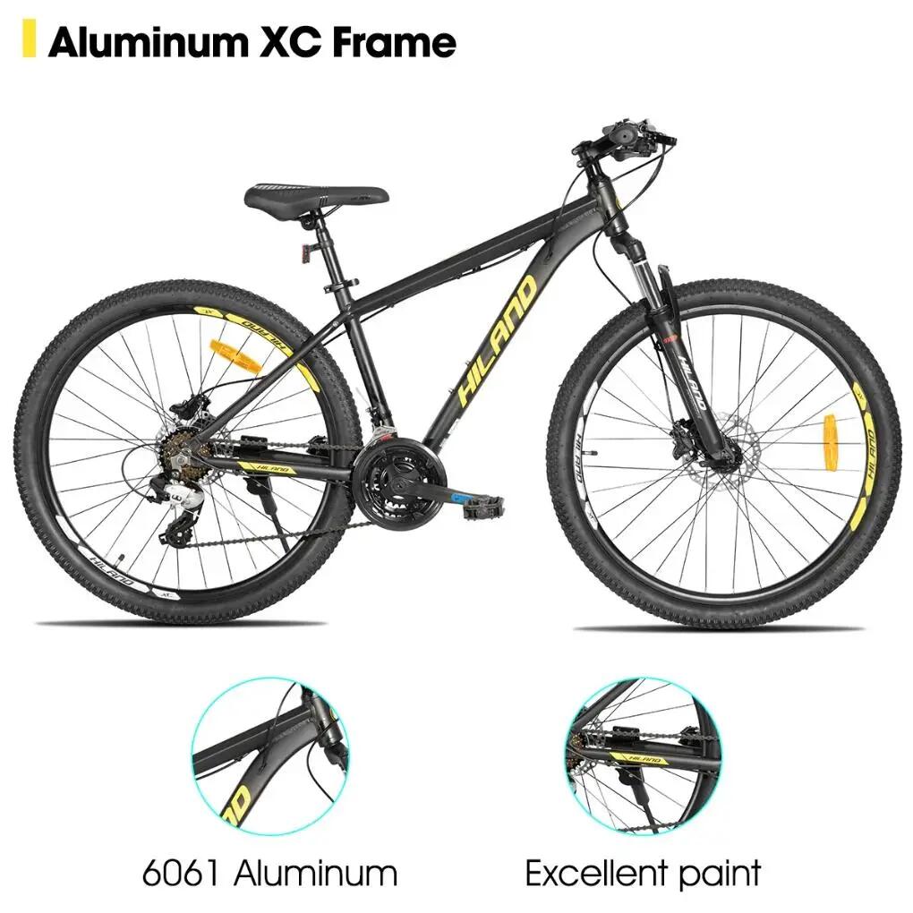 Femme Homme VTT 27,5 pouces 24 Vitesses Freins Hydrauliques Bedrock 2/7