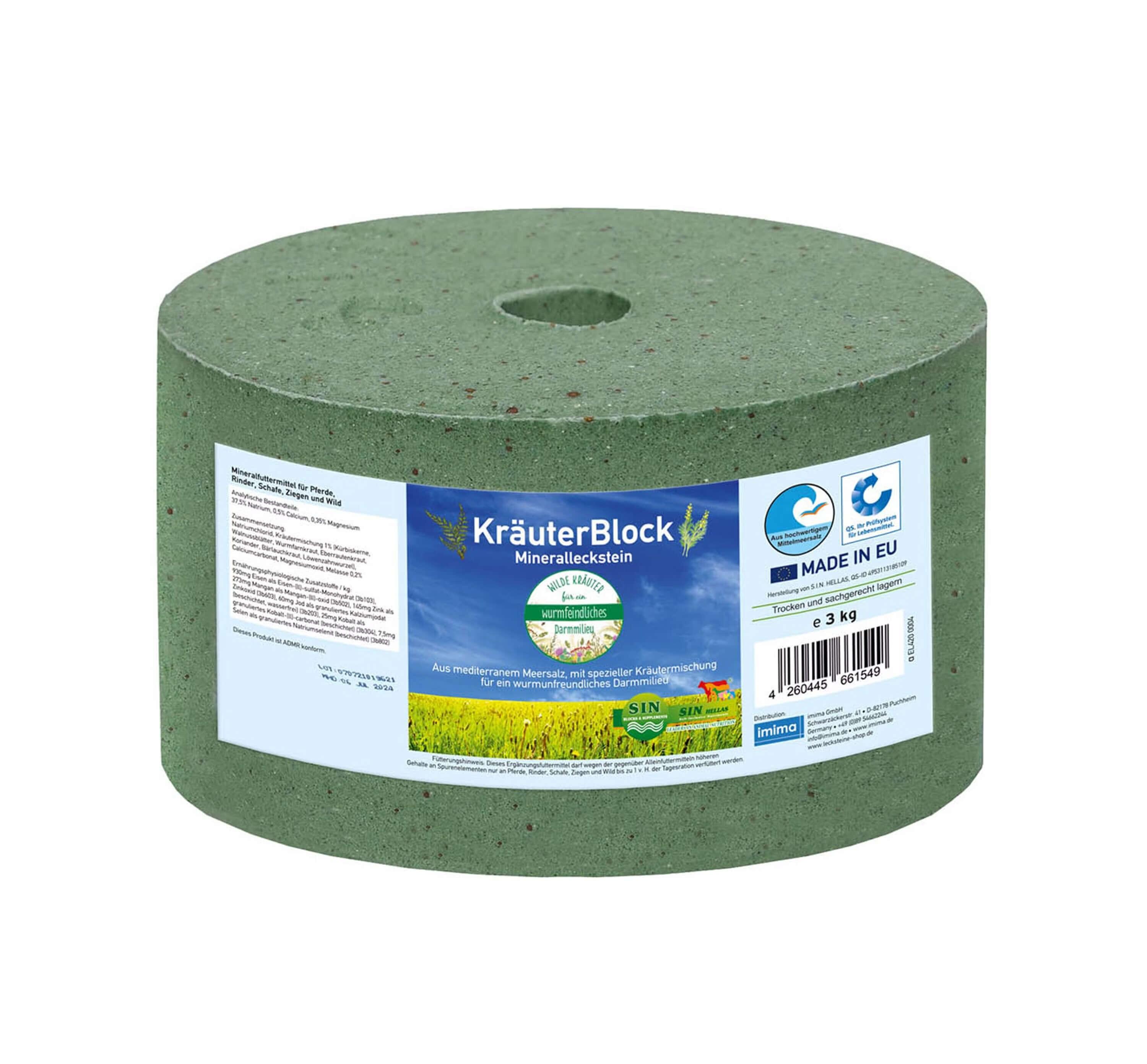 Pflanzenkraft Bundle 3x3kg, KräuterBlock, Pro Immun Natural, Spirulina Plus 3/7