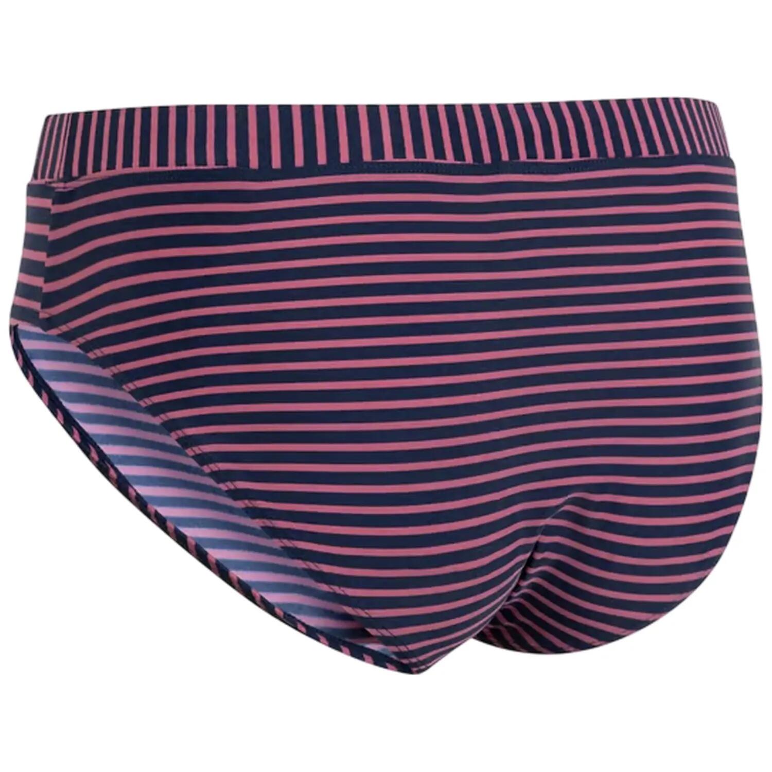 Slip Bikini A Strisce Donna Trespass Rosa 2/4