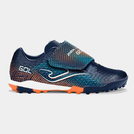 Botas Fútbol Fútbol Niños Joma Gol Jr 26 TF Marino