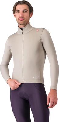 Castelli Uomo Espresso Air Beige Giacca a maniche lunghe