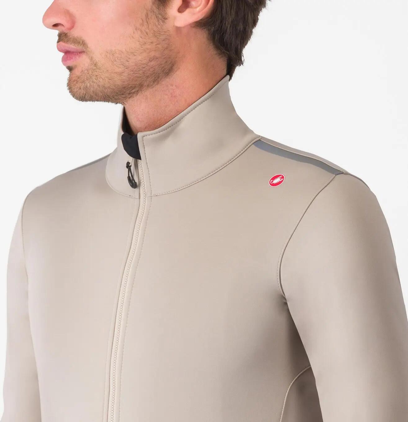 Veste Manches Longues Homme Castelli Espresso Air Beige 3/7