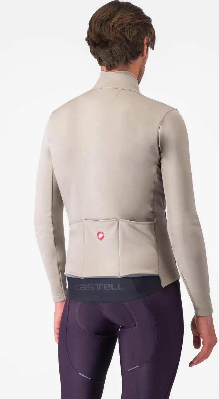 Veste Manches Longues Homme Castelli Espresso Air Beige 2/7