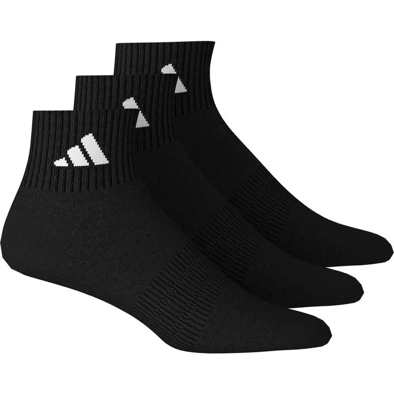 Adidas C ESS ANK 3P Unisex Sports Ankle Socks Black -  5