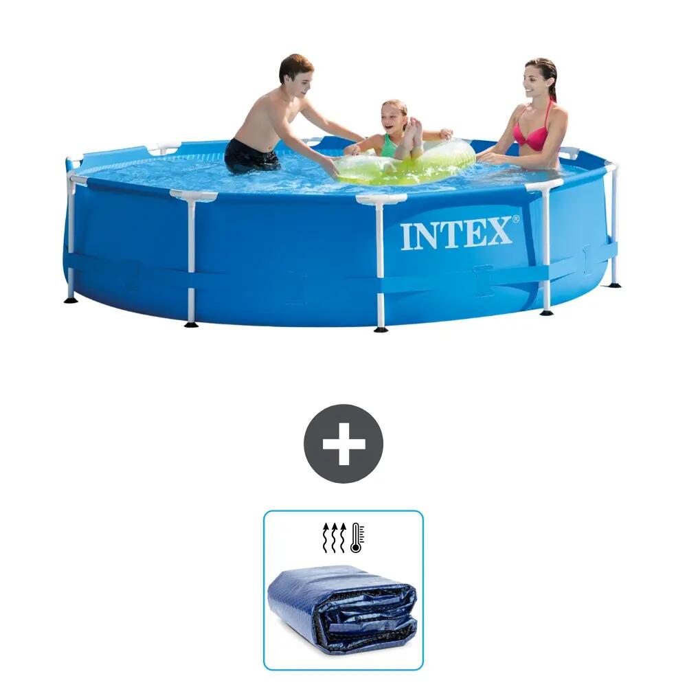 Piscine Tubulaire Ronde - 305x76 cm - 2-pièces  S21327 1/7