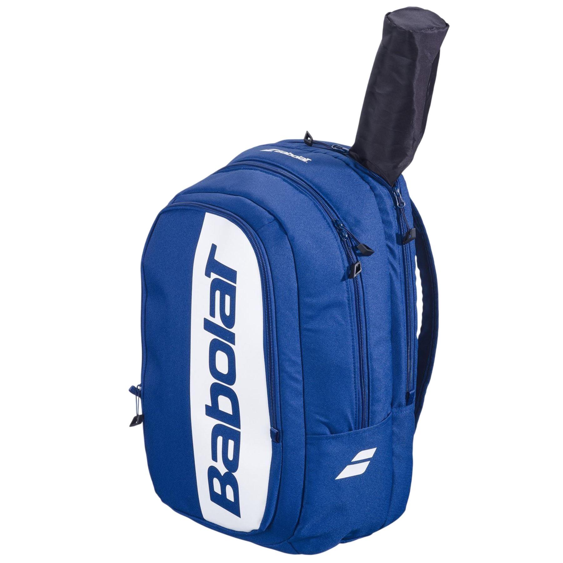Schlägertasche, Logo, Tennis Damen und Herren Blau Einheitsgröße 3/3