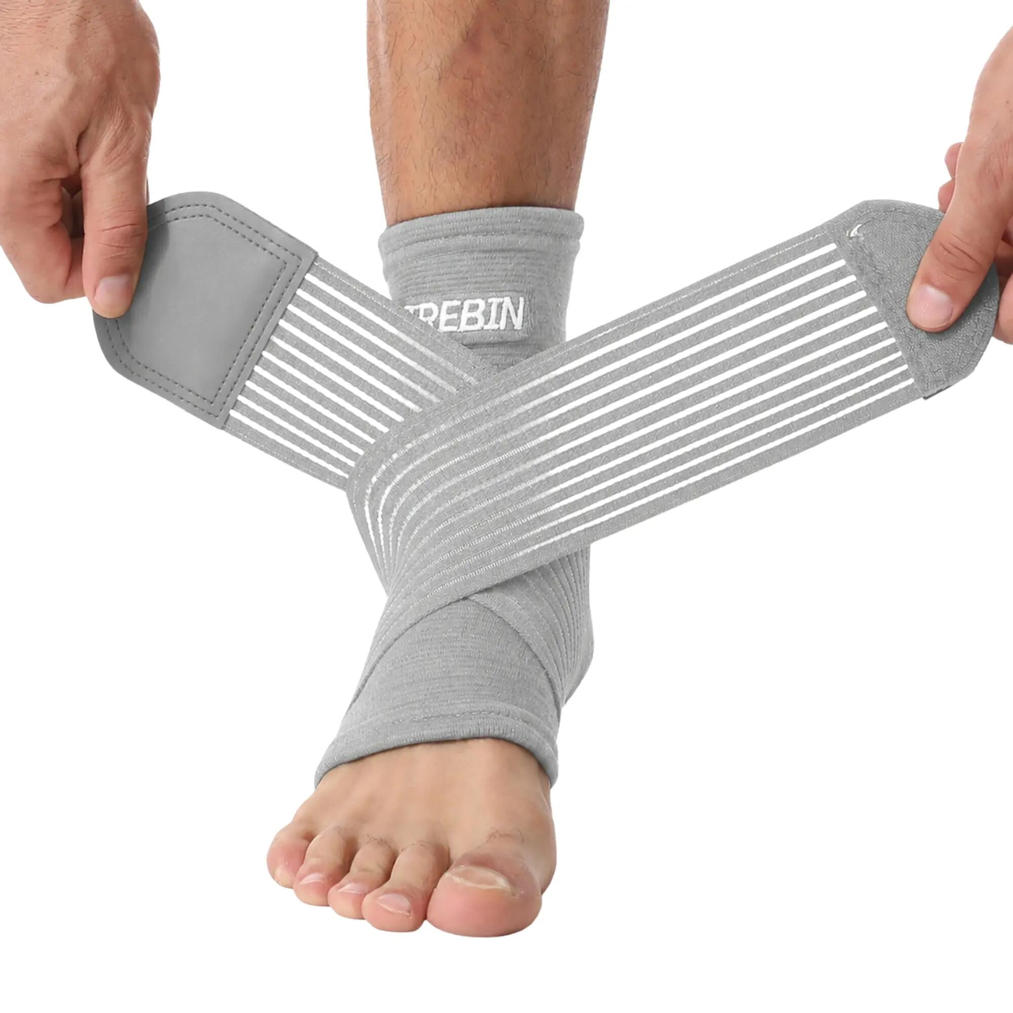 Hardlopen Enkelbrace Verstelbaar Compressie Zwakke Enkel – One Size 3/7