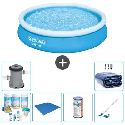 Bestway fast set rond - 366x76 cm - 7-delig s21392