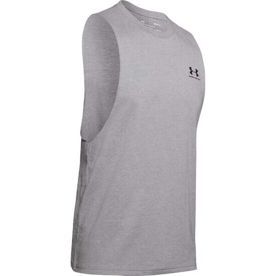 Débardeur Under Armour Ua Left Chest Cut Off Tank Adulte