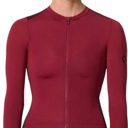Women's Rapha Pro Team Lightweight Bordeaux Long Sleeve Jersey