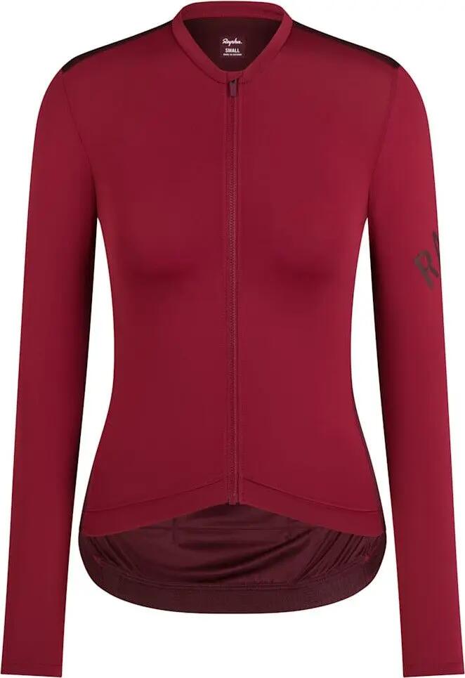Maglia leggera a maniche lunghe Rapha Pro Team Bordeaux da donna 5/6