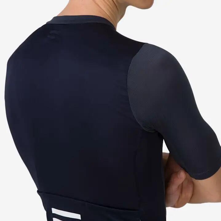 Maillot de manga corta de entrenamiento Rapha Pro Team Negro/Azul oscuro 5/5