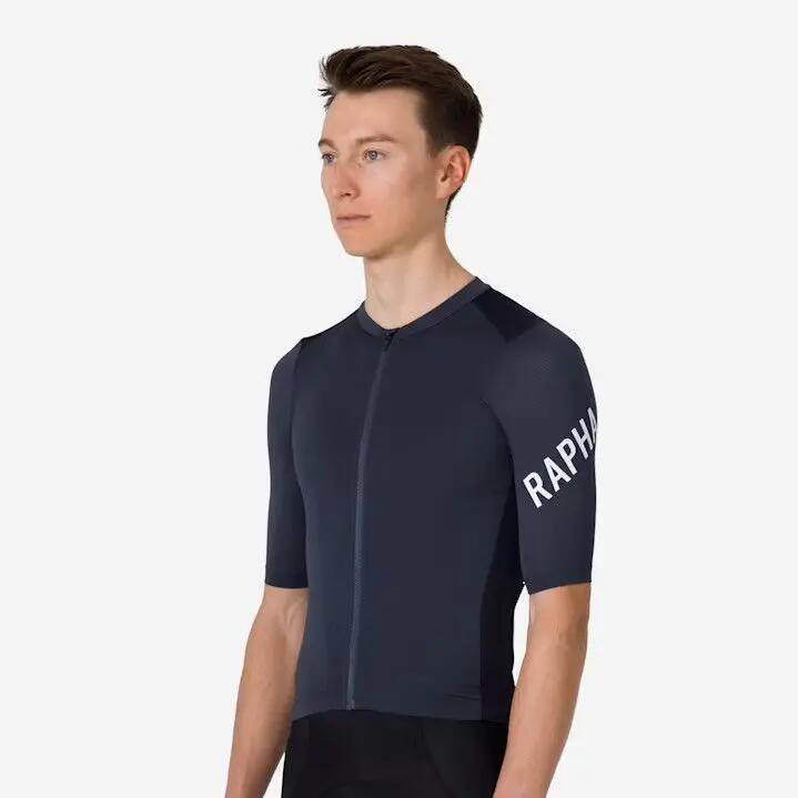 Maillot de manga corta de entrenamiento Rapha Pro Team Negro/Azul oscuro 4/5