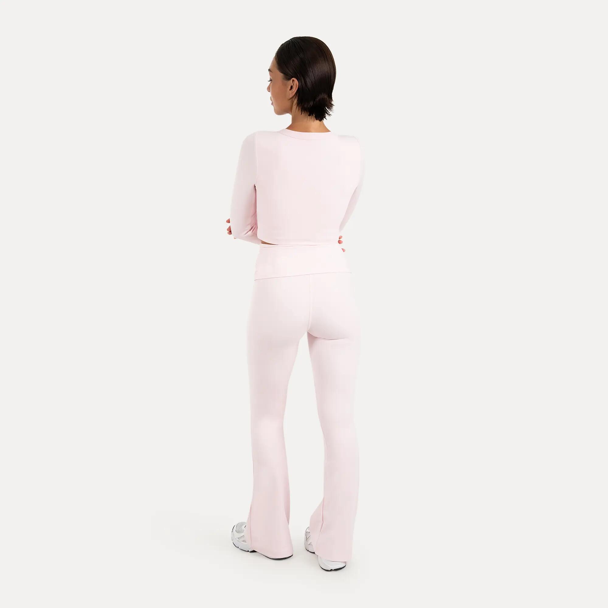 Damen Crop Longsleeve Niora Rosa 3/6