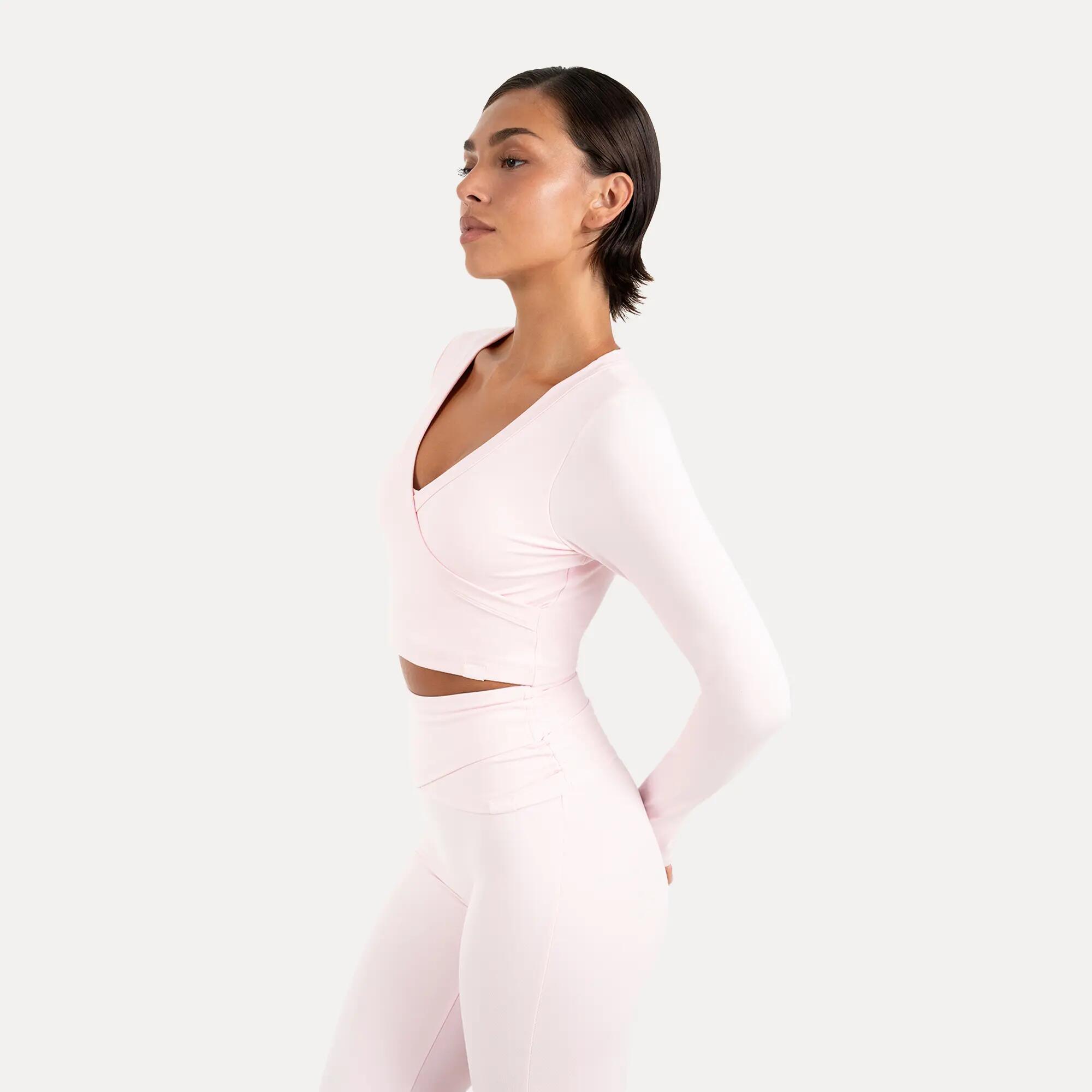 Damen Crop Longsleeve Niora Rosa 2/6