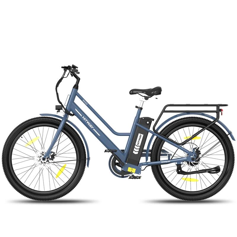 Bicicletă electrică urbană 27,5" cadru jos, baterie 13Ah APP BK8SL
