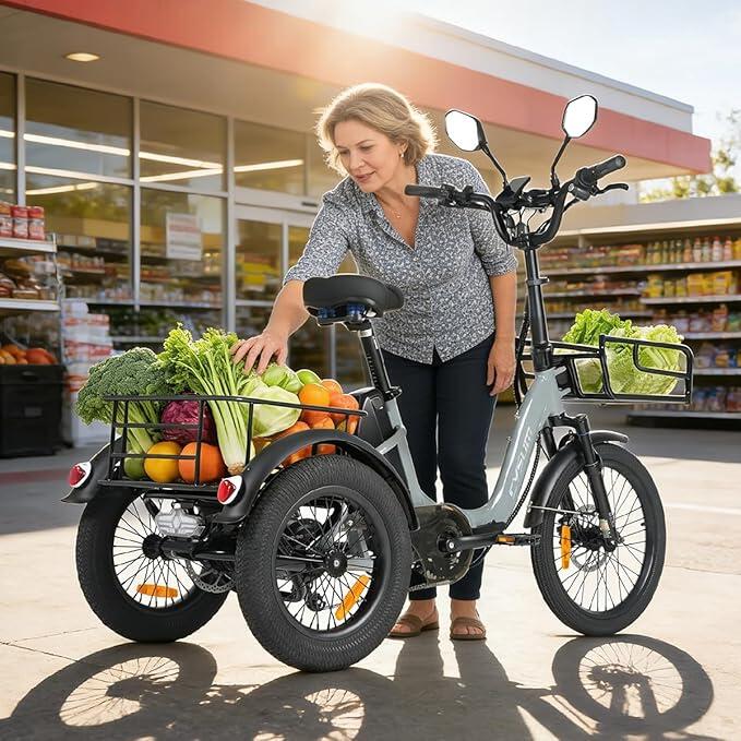 Triciclo eléctrico Cysum AG1 Pro 3/3