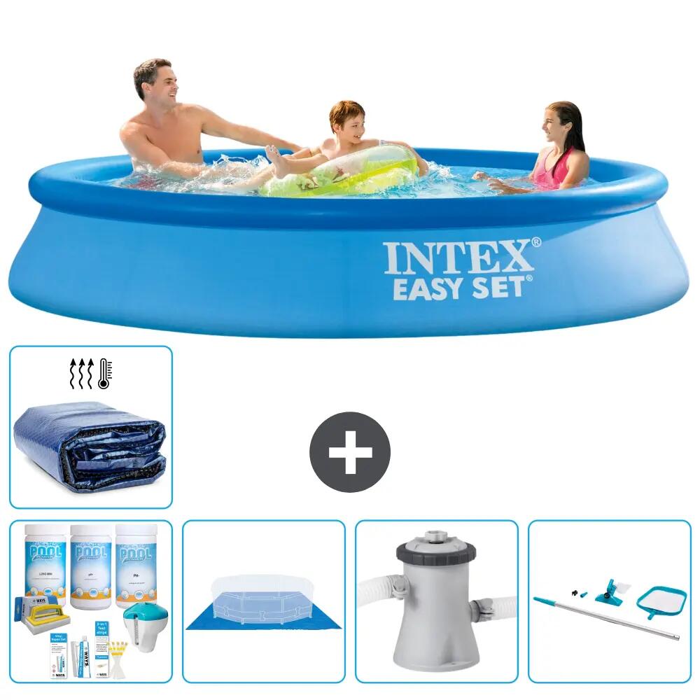 Easy Set Zwembad Rond - 305x61 cm - 6-delig S20321 1/7