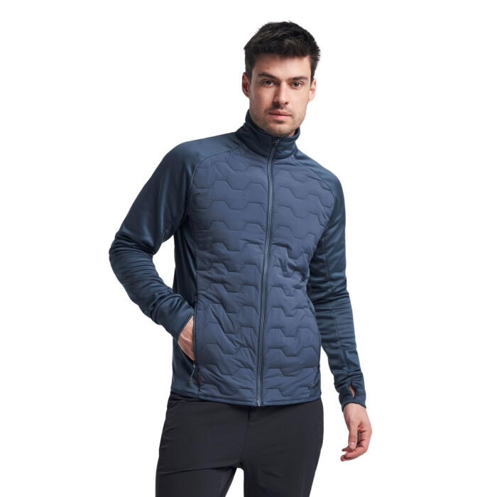 Gilet - loisir - hommes - sans manches, zippé - txlite - bleu foncé 1/1