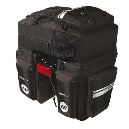 Sac BRN BIKE TRAVEL cyclotourisme 50L noir