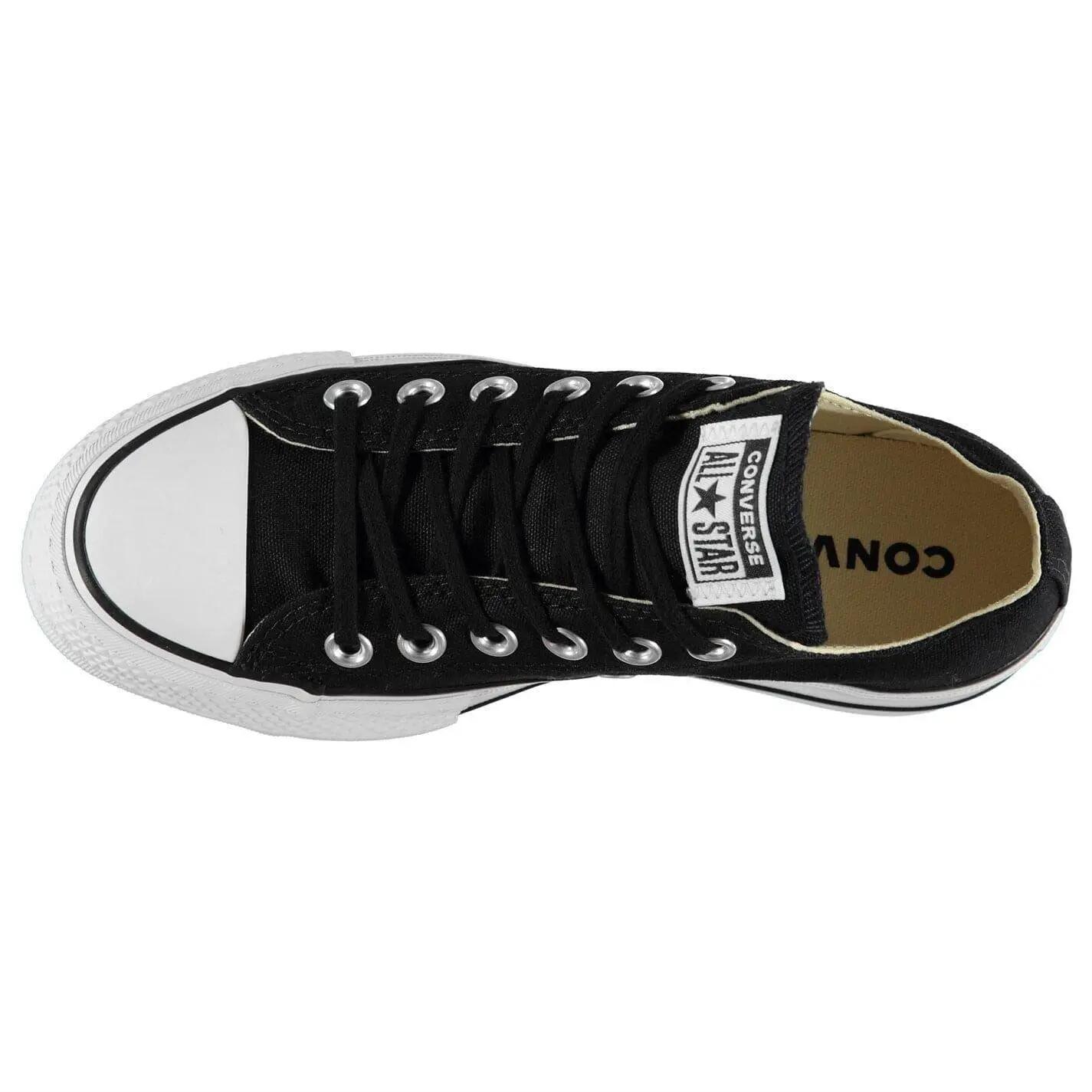 Chaussures À Plateforme CHUCK TAYLOR Femme (Noir / Blanc) 3/4