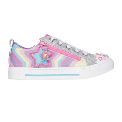 Lage, platte sneakers voor kinderen met ‘twinkle sparks’print (veelkleurig)