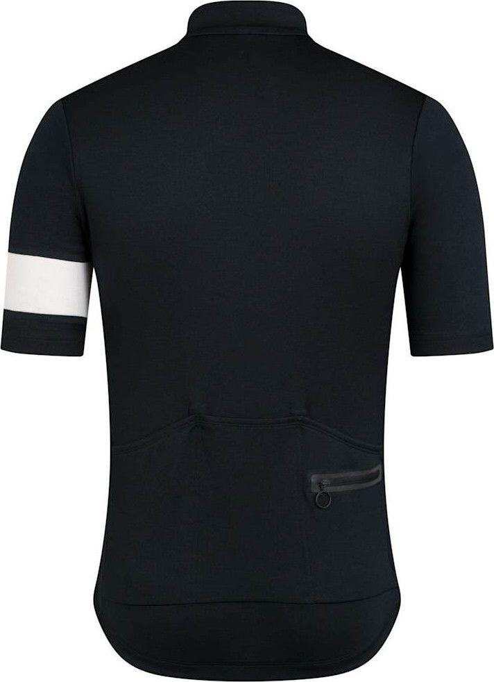 Maillot Manches Courtes Rapha Classic Noir/Blanc Homme 2/2