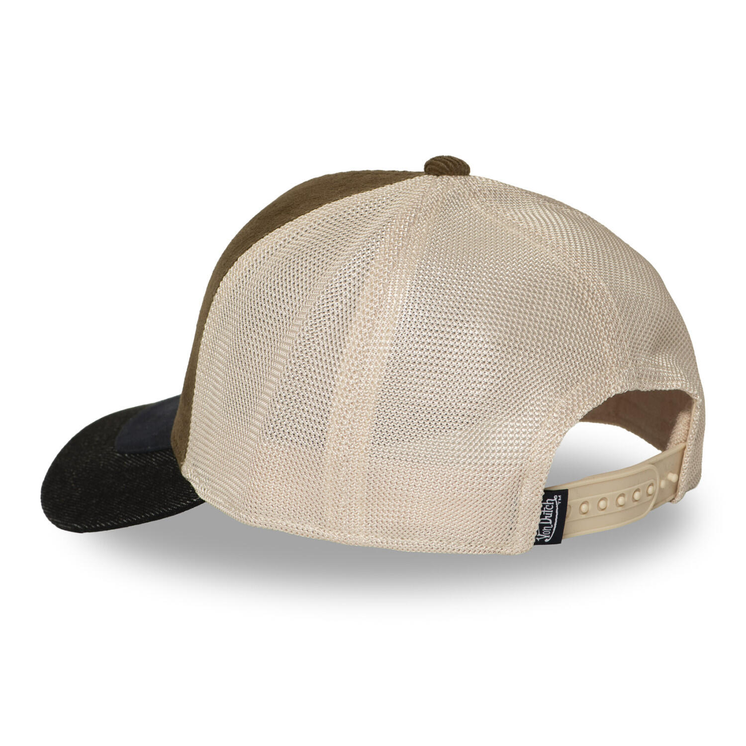Casquette trucker filet premium avec patch et visière bimatière Shiel 4/5