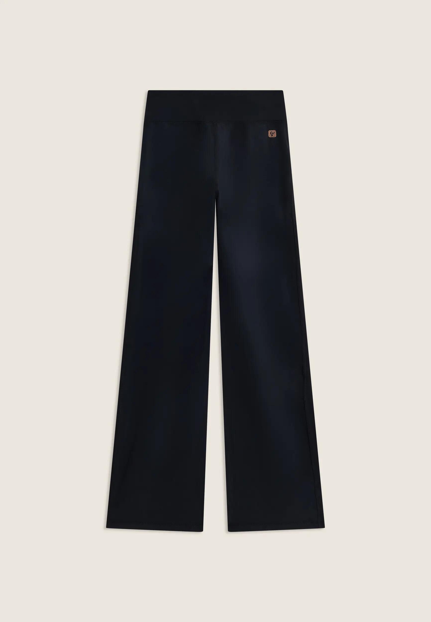 Leggings in tessuto quick dry vita alta con fondo a zampa 2/3