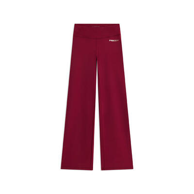 Leggings in tessuto quick dry vita alta con fondo a zampa