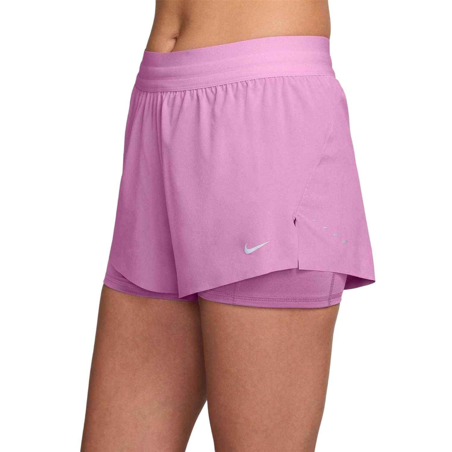 Short De Course FIT SWIFT Femme (Magenta) 3/3
