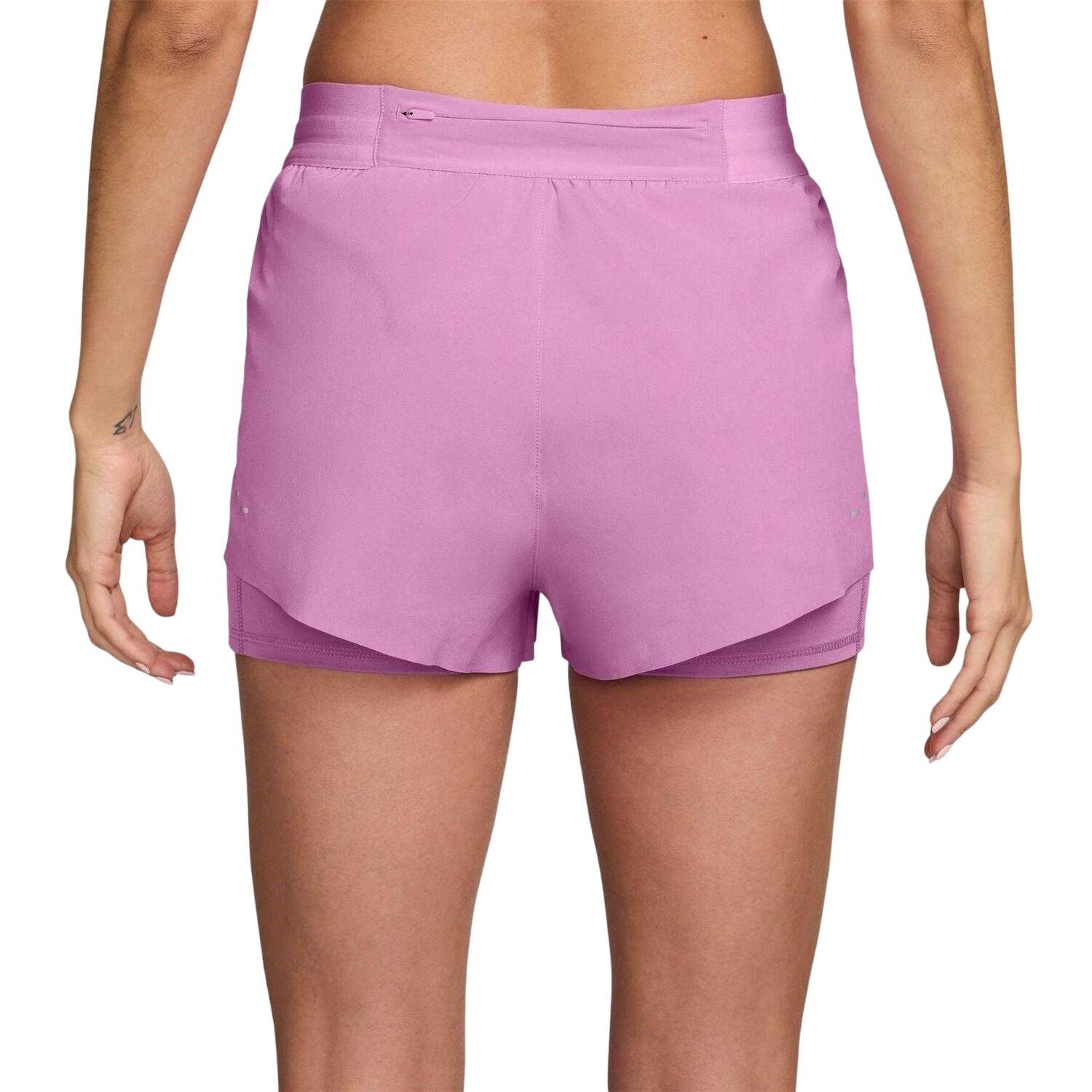Short De Course FIT SWIFT Femme (Magenta) 2/3
