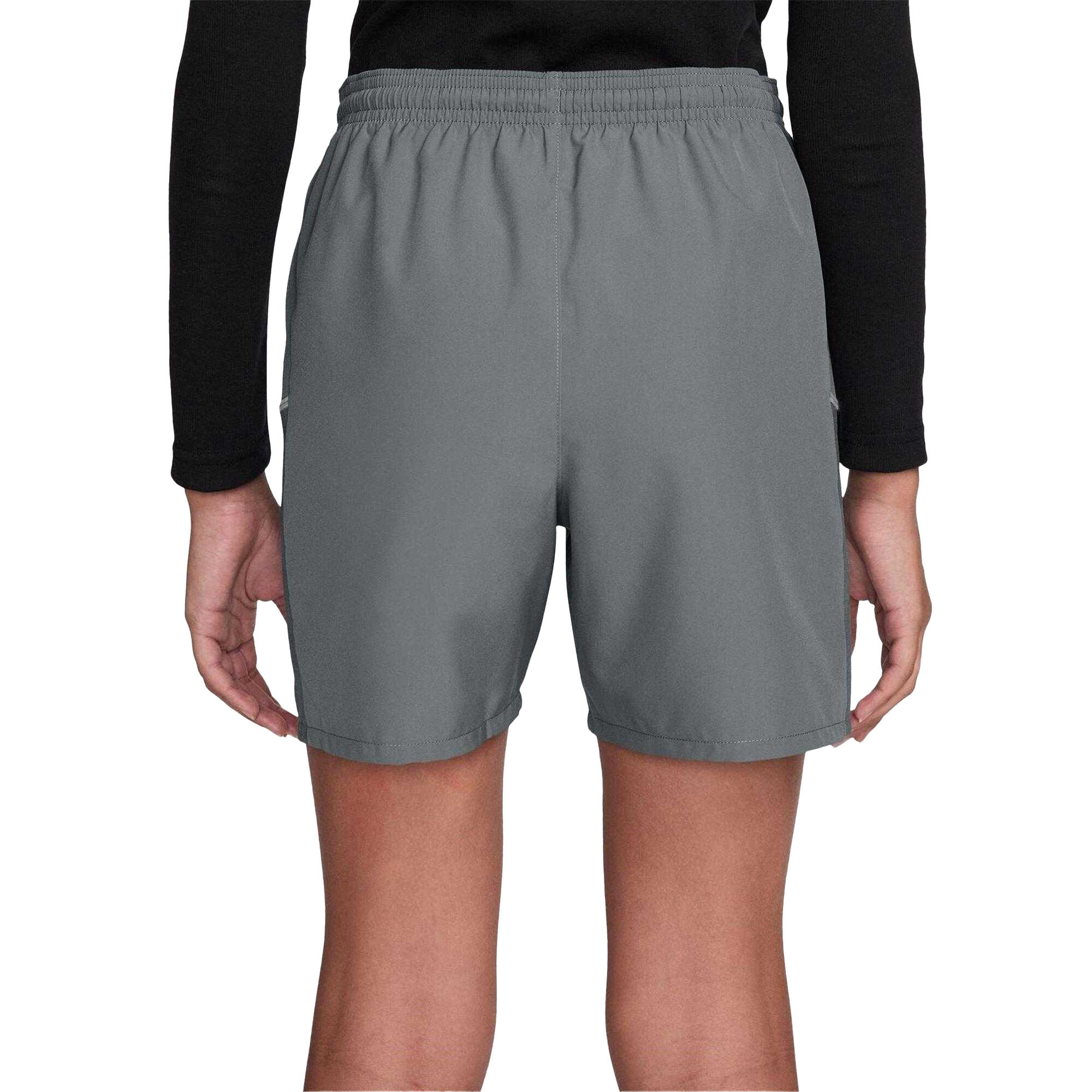 Pantaloncini Da Corsa Donna Nike Miler Grigio Fumo 2/3
