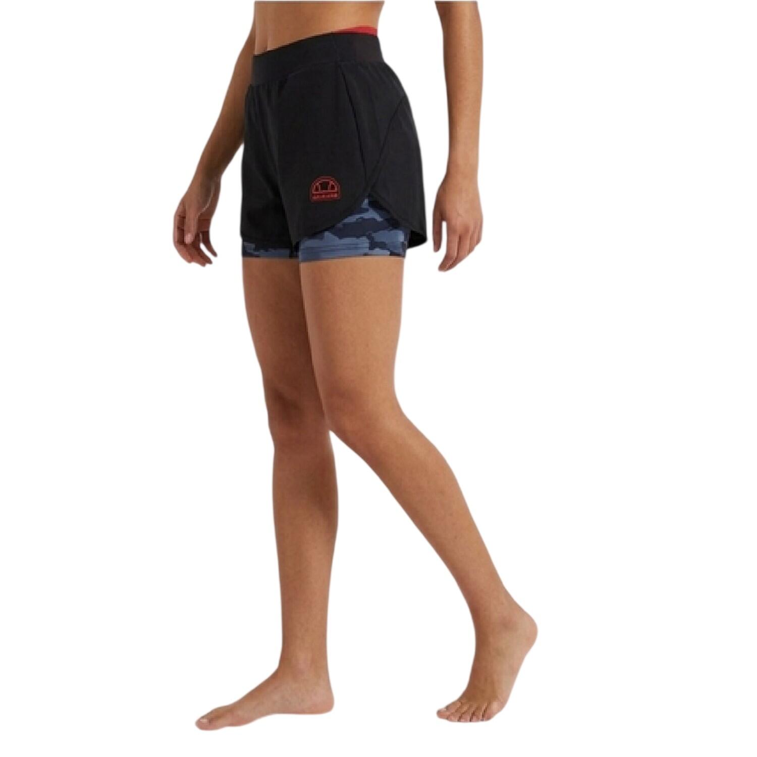 Pantaloncini Da Ciclista Donna Ellesse Tourno Nero 4/4