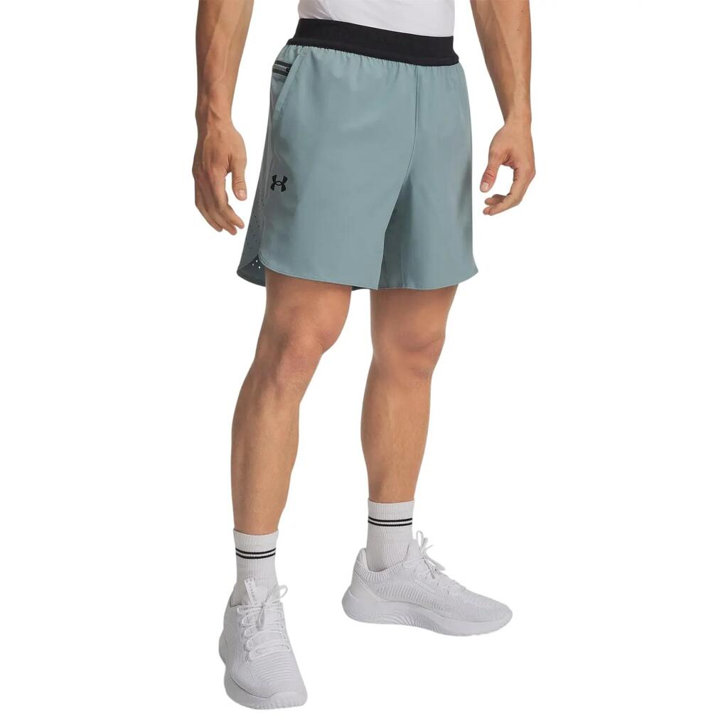 Mens 6 Vanish Elite Running Shorts (Green)