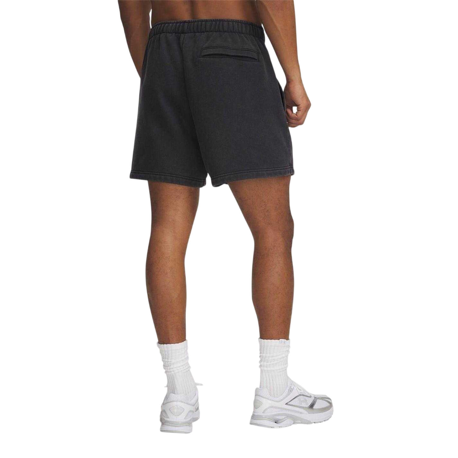 Pantaloncini Casual Vestibilità Rilassata Uomo Under Armour Icon Nero 3/4