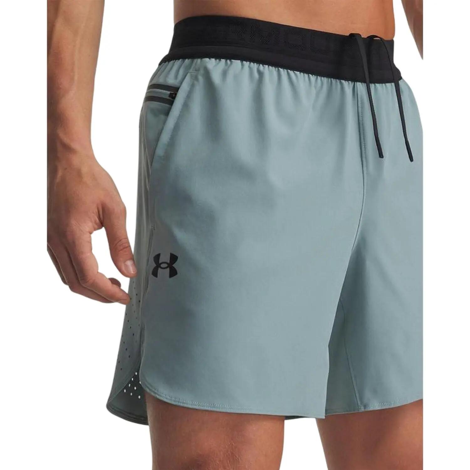 "6 Vanish Elite" Laufshorts für Herren Grün 3/3