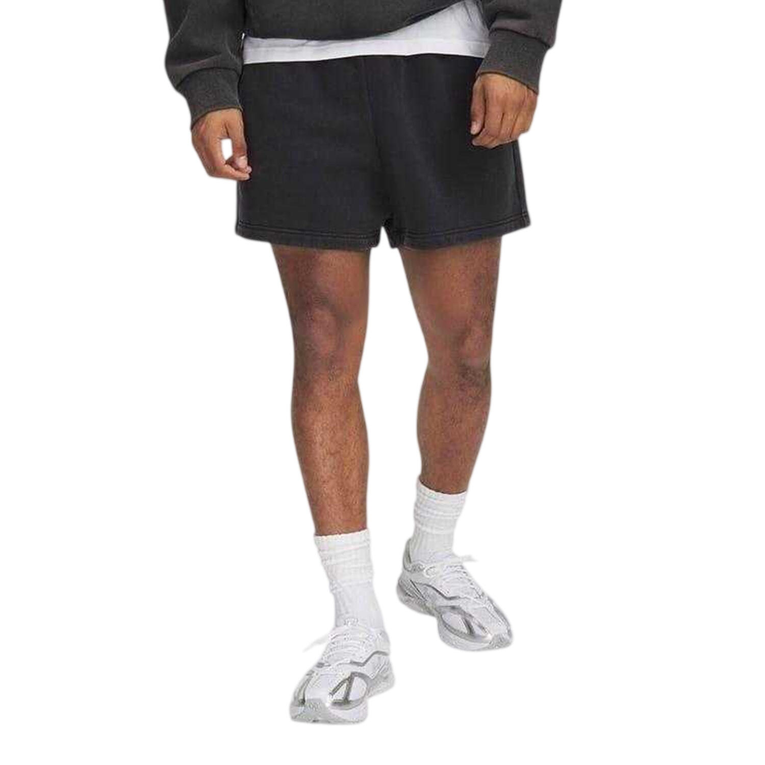 Pantaloncini Casual Vestibilità Rilassata Uomo Under Armour Icon Nero 2/4
