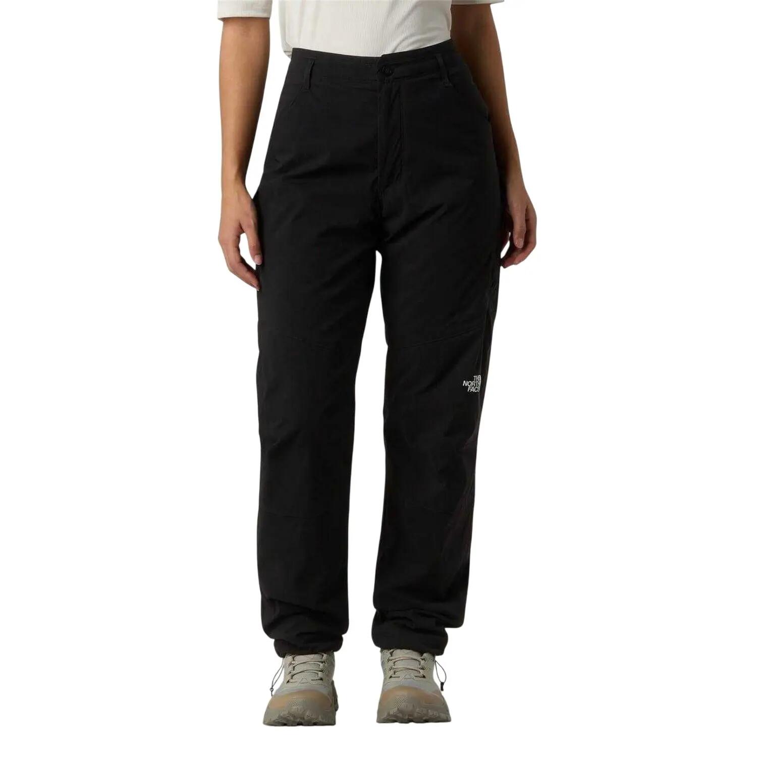 "Exploration" CargoHose für Damen Herren Schwarz 3/4