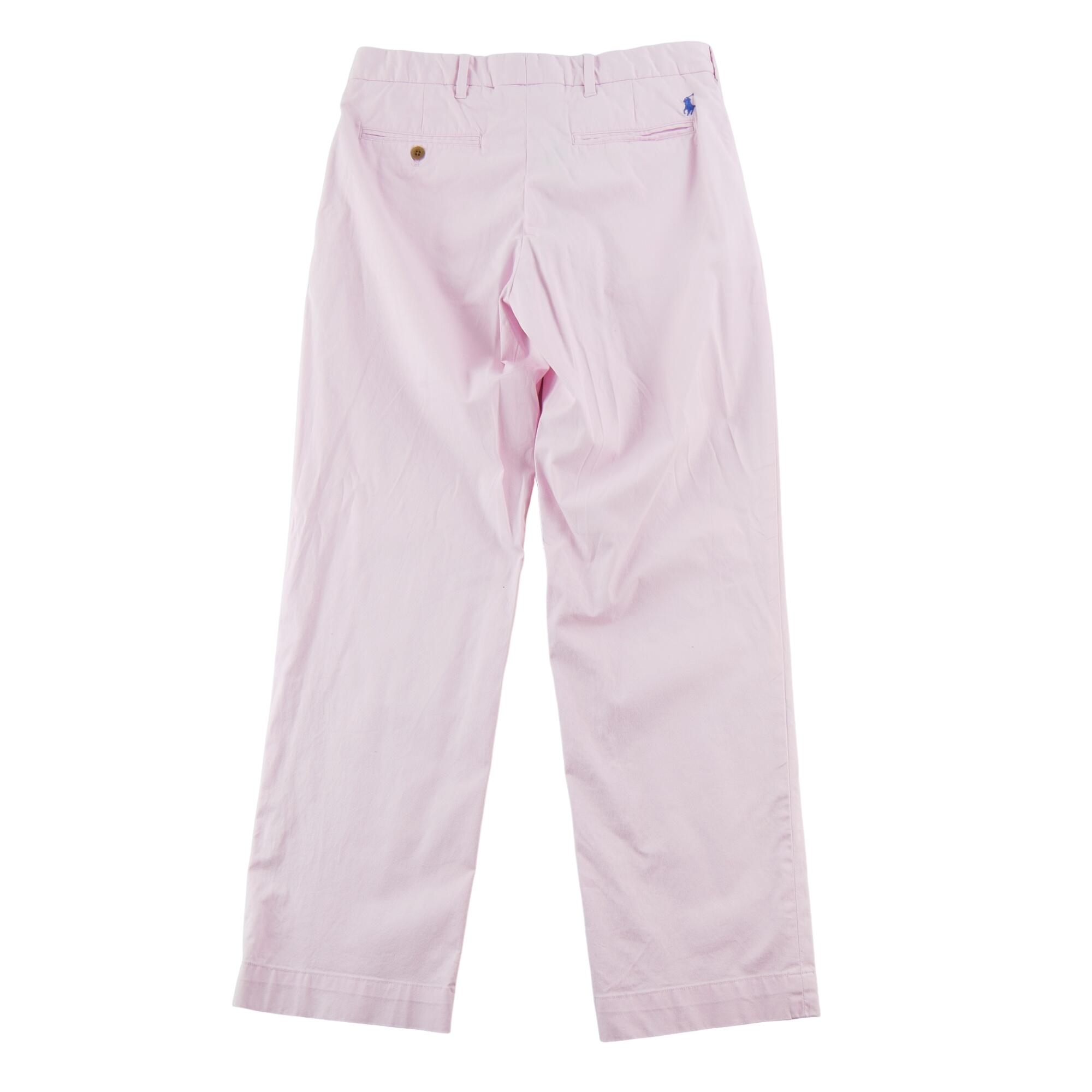 Second hand - Pantaloni Uomo W30/L30 Chino Rosa - Stato molto buono 2/7
