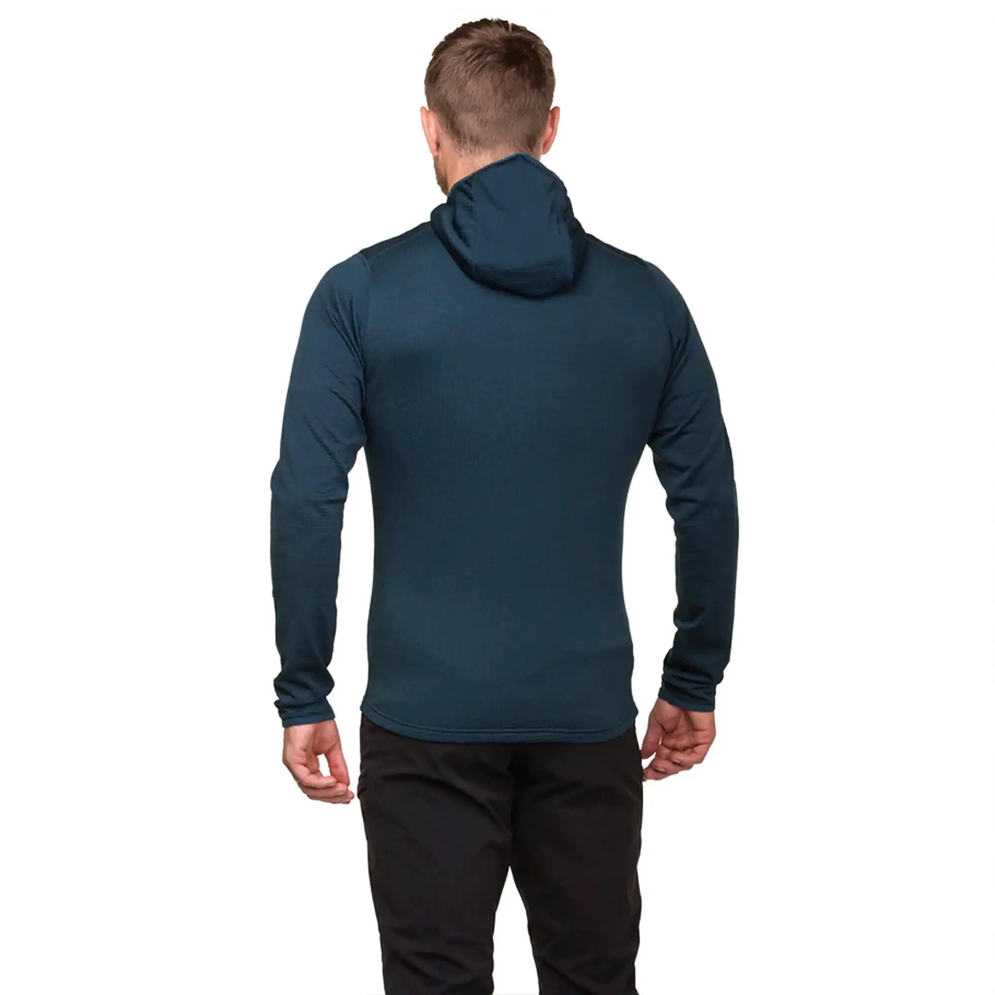 Sprayway - Sweat polaire randonnée homme zippé à capuche passe-pouces 5/5
