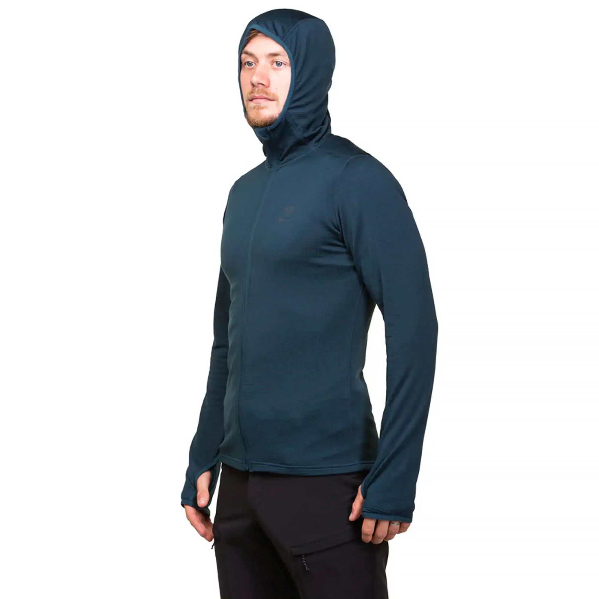 Sprayway - Sweat polaire randonnée homme zippé à capuche passe-pouces 4/5