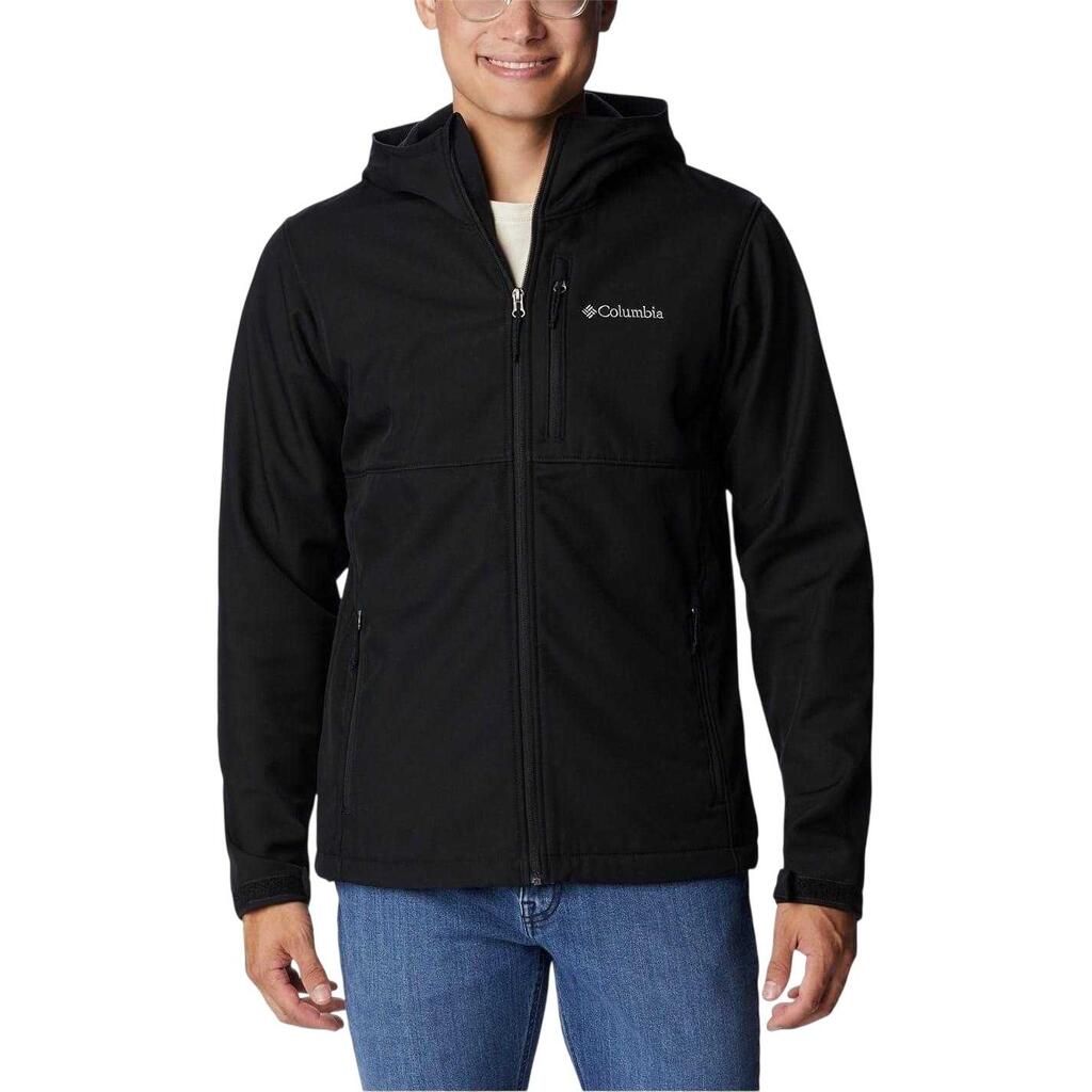Mens Ascender 2 Regular Soft Shell Jacket (Black)