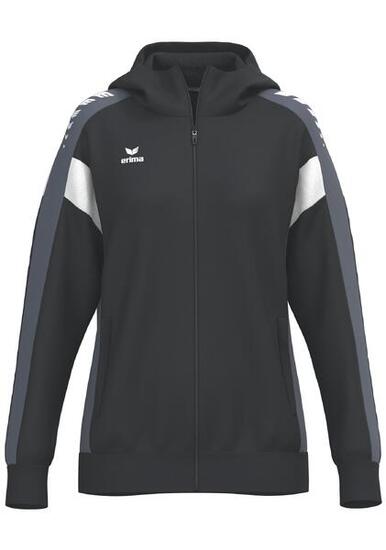 Veste d'entraînement à capuche femmes - Celebrate 125 - Noir / Slate Grey