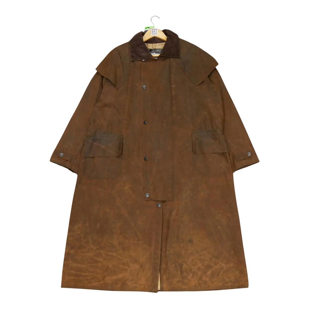 Second life - Barbour Stockman Waxed Men's Parka Y2K - Very good