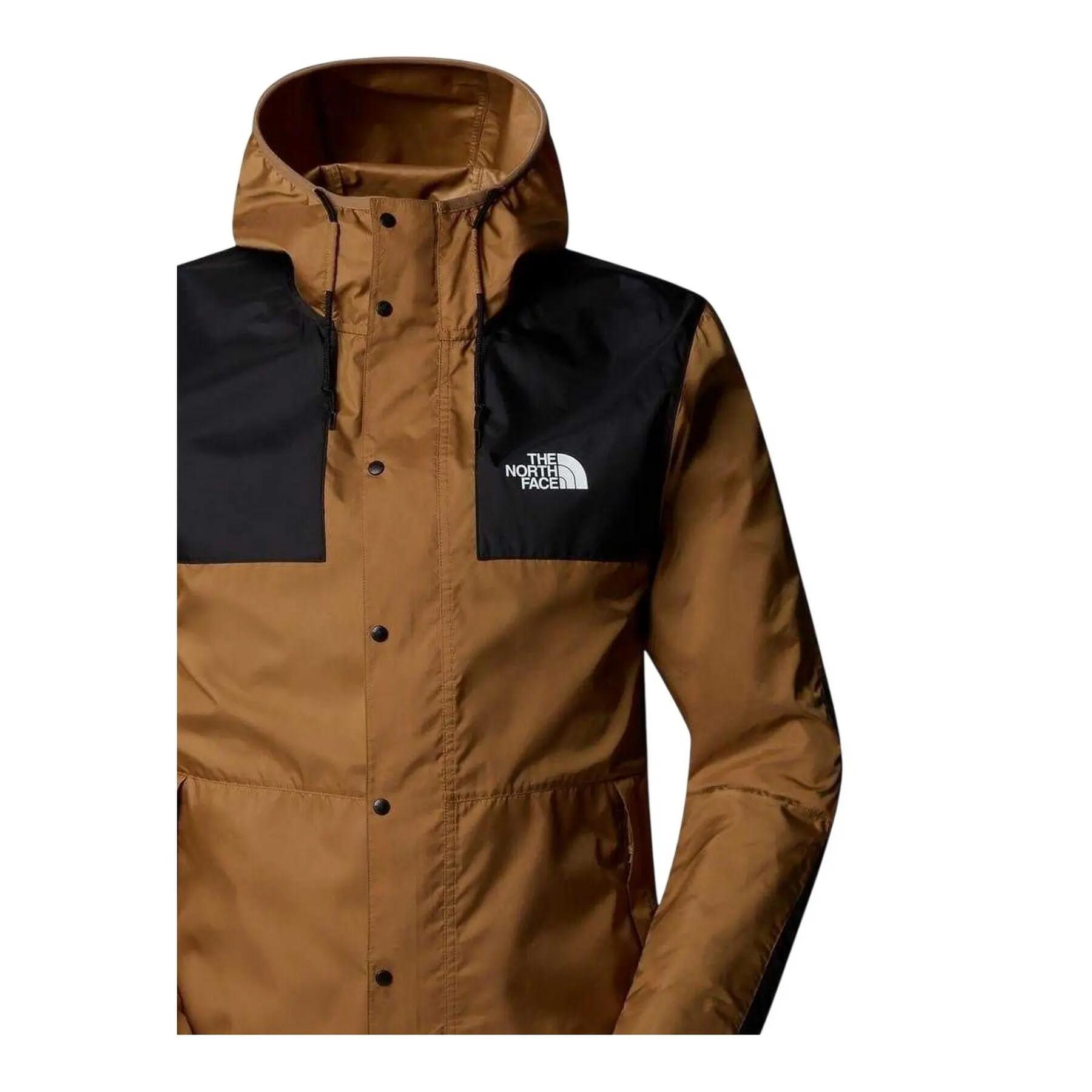 Mens Water Resistant Jacket (Brown) 3/3