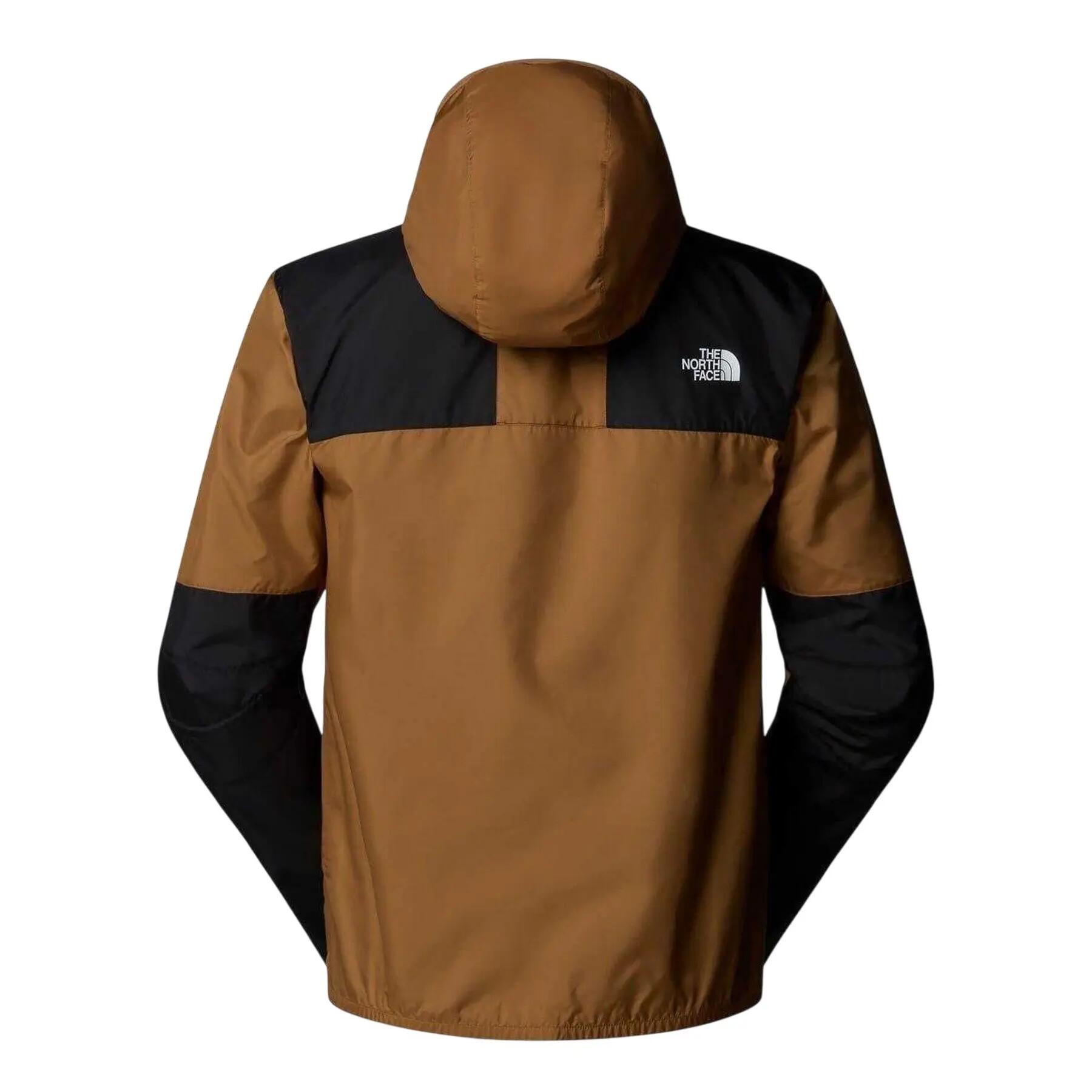 Mens Water Resistant Jacket (Brown) 2/3